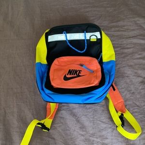 Nike color block backpack